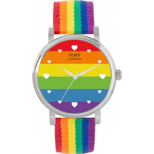 Toff London Pride Horizon Herzschlagstöcke Uhr von Toff London