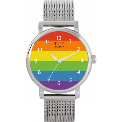 Toff London Pride Horizon arabische Zahlen Uhr von Toff London