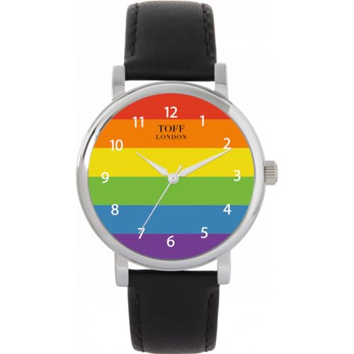 Toff London Pride Horizon arabische Zahlen Uhr von Toff London