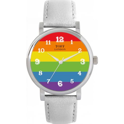 Toff London Pride Horizon arabische Zahlen Uhr von Toff London