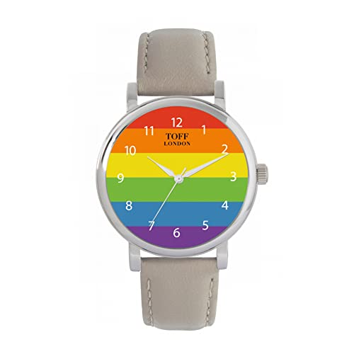 Toff London Pride Horizon arabische Zahlen Uhr von Toff London