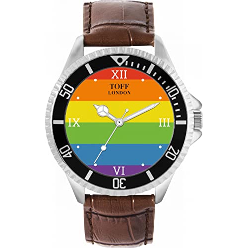 Toff London Pride Horizon römische Ziffern Uhr von Toff London