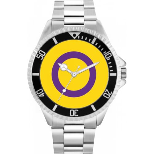 Toff London Pride Intersex Flagge Uhr von Toff London