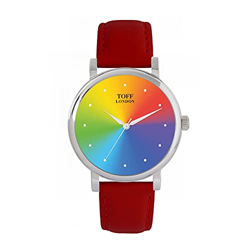 Toff London Pride Ombre Punkte Uhr von Toff London