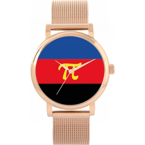 Toff London Pride Polyamory Flagge Uhr von Toff London