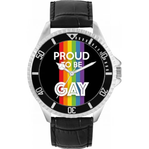 Toff London Pride Rainbow Linear Proud Uhr von Toff London