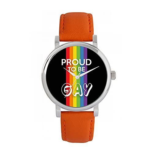 Toff London Pride Rainbow Lineare Stolze Uhr von Toff London