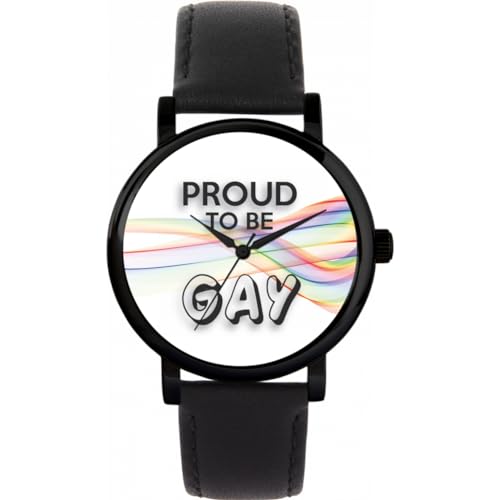 Toff London Pride Rainbow Ribbon Stolze Uhr von Toff London