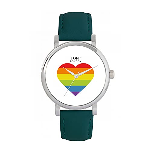 Toff London Pride Regenbogenherzuhr von Toff London