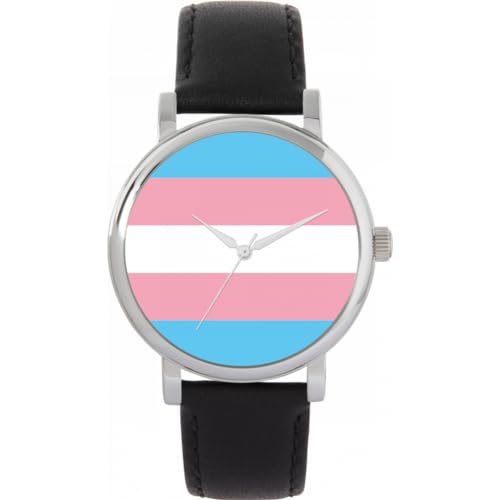 Toff London Pride Transgender Flagge Uhr von Toff London