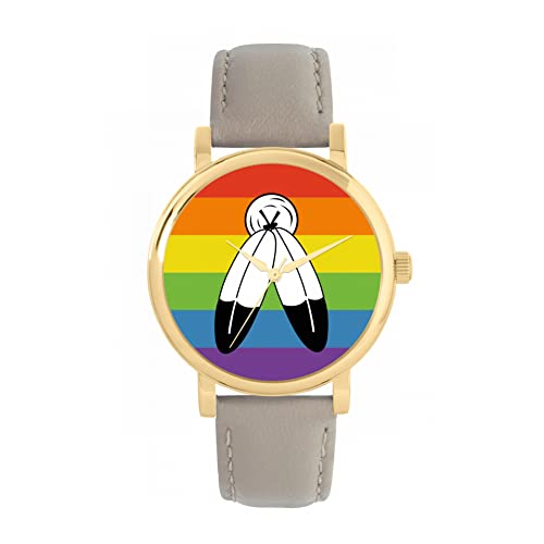 Toff London Pride Two Spirit Flag Watch von Toff London