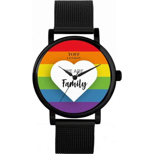Toff London Pride We Are Family Rainbow Watch von Toff London