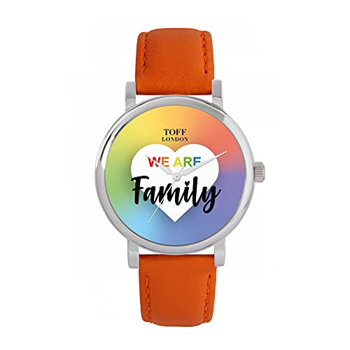 Toff London Pride We Are Family Rainbow Watch von Toff London