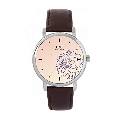 Toff London Purple Dahlia Uhr von Toff London