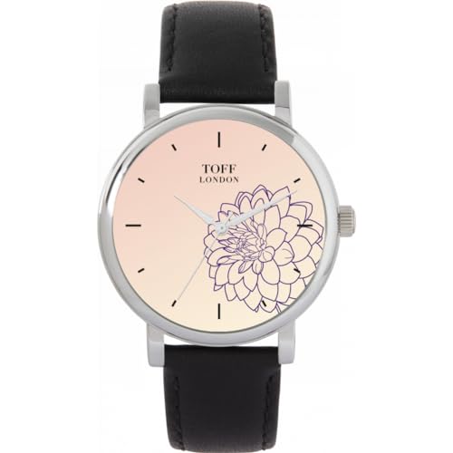 Toff London Purple Dahlia Uhr von Toff London