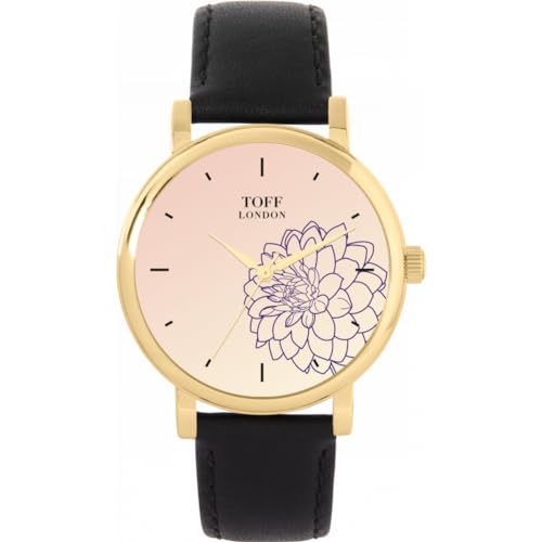 Toff London Purple Dahlia Uhr von Toff London