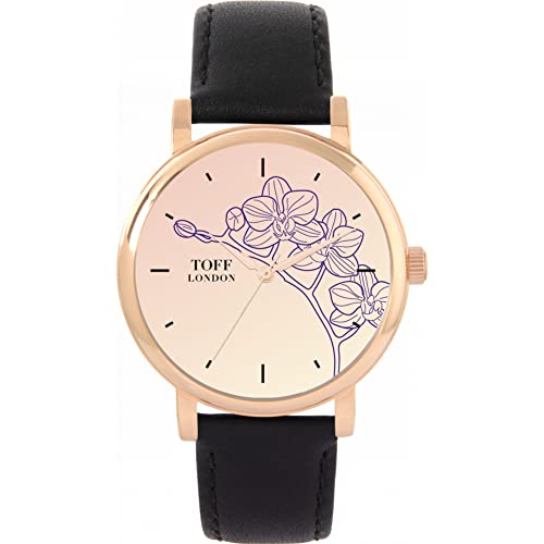 Toff London Purple Orchid Watch von Toff London