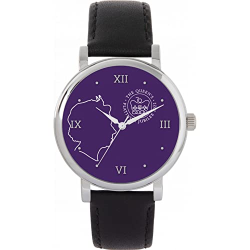 Toff London Queen's Platinum Jubilee 2022 Uhr in limitierter Auflage mit Gravur von Toff London