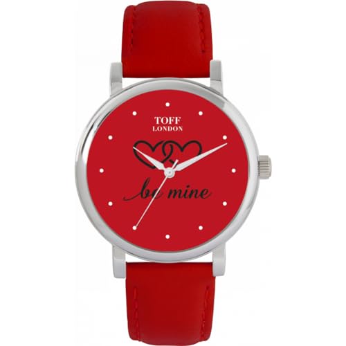 Toff London Red Be Mine Uhr von Toff London