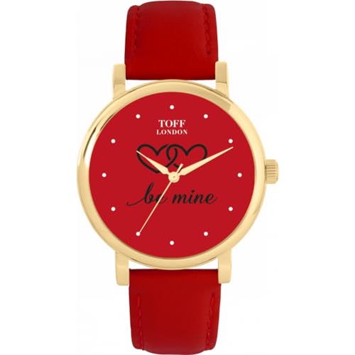 Toff London Red Be Mine Uhr von Toff London