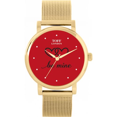 Toff London Red Be Mine Watch von Toff London