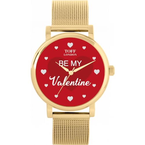 Toff London Red Be My Valentine Uhr von Toff London