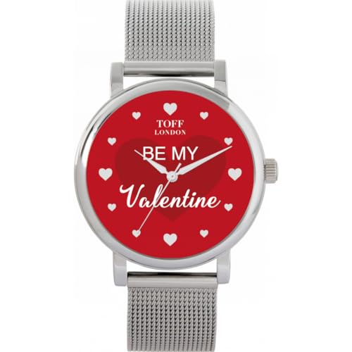 Toff London Red Be My Valentine Uhr von Toff London