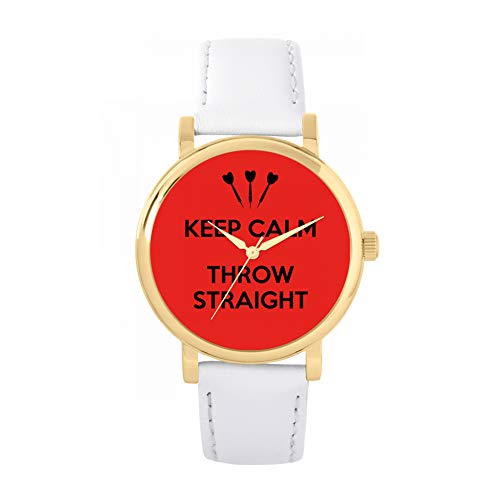 Toff London Red Keep Calm Throw Straight Watch von Toff London