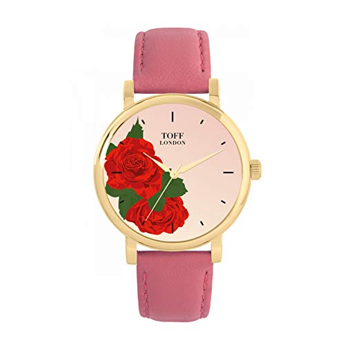 Toff London Red Rose Uhr von Toff London