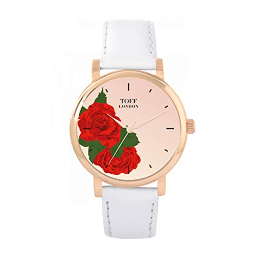 Toff London Red Rose Uhr von Toff London