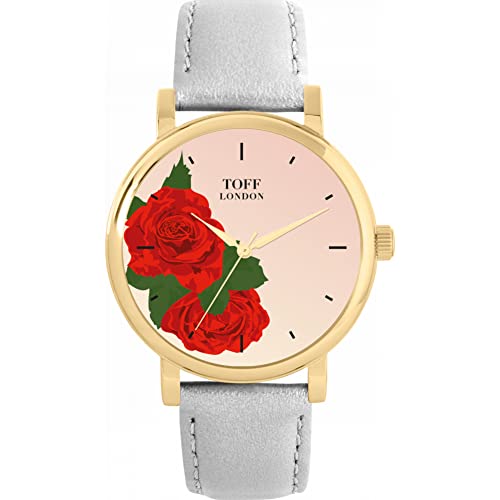 Toff London Red Rose Uhr von Toff London