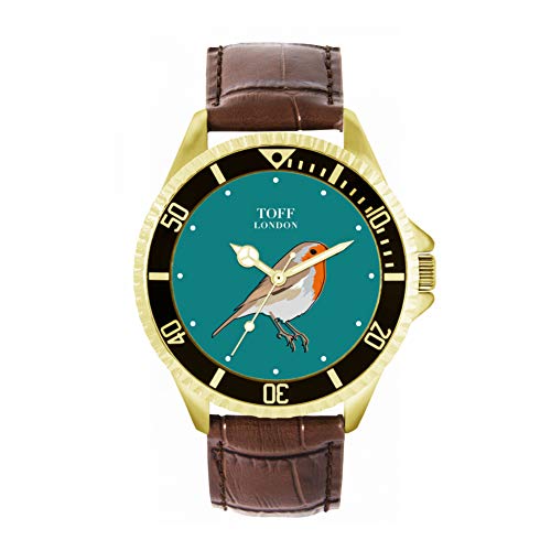 Toff London Robin-Vogel-Uhr von Toff London