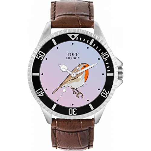 Toff London Robin-Vogel-Uhr von Toff London