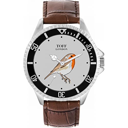 Toff London Robin-Vogel-Uhr von Toff London