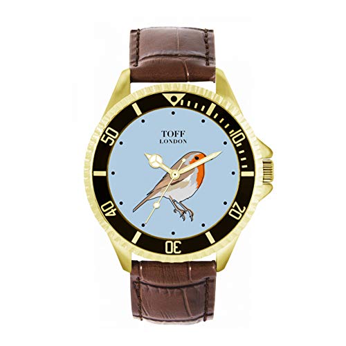 Toff London Robin-Vogel-Uhr von Toff London