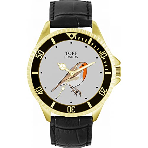 Toff London Robin-Vogel-Uhr von Toff London