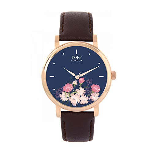 Toff London Rosa Nelken-Uhr von Toff London