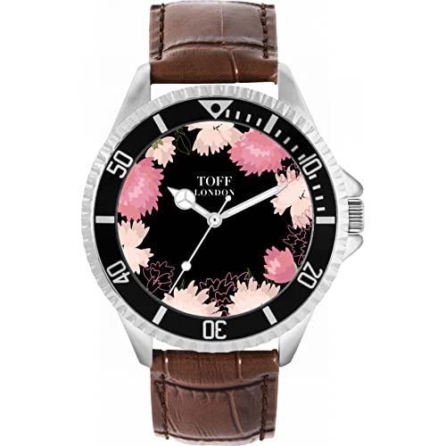 Toff London Rosa Nelken-Uhr von Toff London