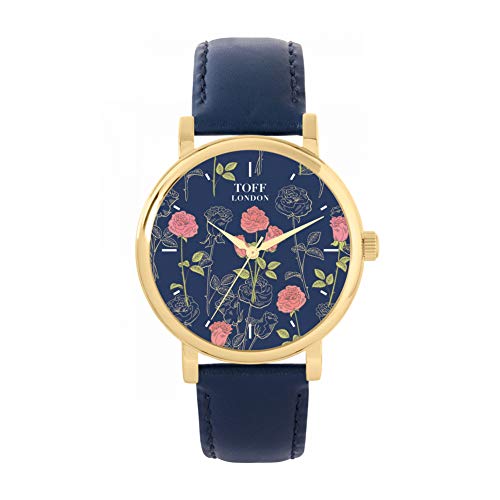 Toff London Rosa Rosen Uhr von Toff London