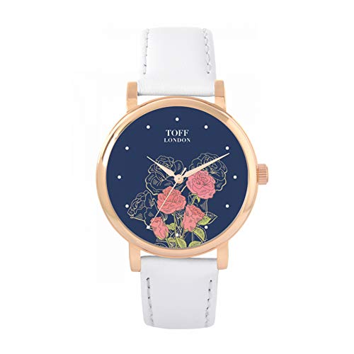 Toff London Rosa Rosen Uhr von Toff London