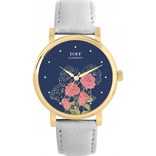 Toff London Rosa Rosen Uhr von Toff London