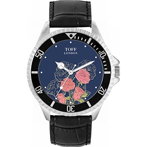 Toff London Rosa Rosen-Uhr von Toff London