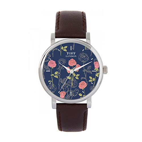 Toff London Rosa Rosen Uhr von Toff London