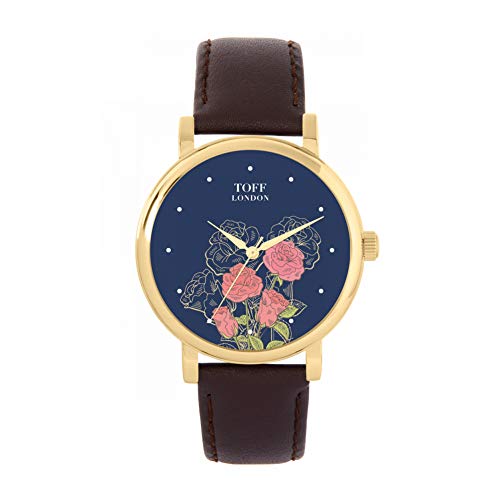 Toff London Rosa Rosen Uhr von Toff London