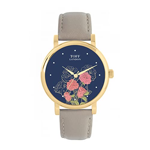 Toff London Rosa Rosen Uhr von Toff London