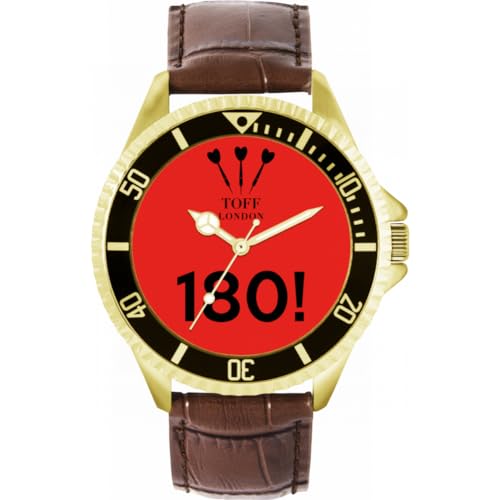 Toff London Rote 180 Darts Uhr von Toff London