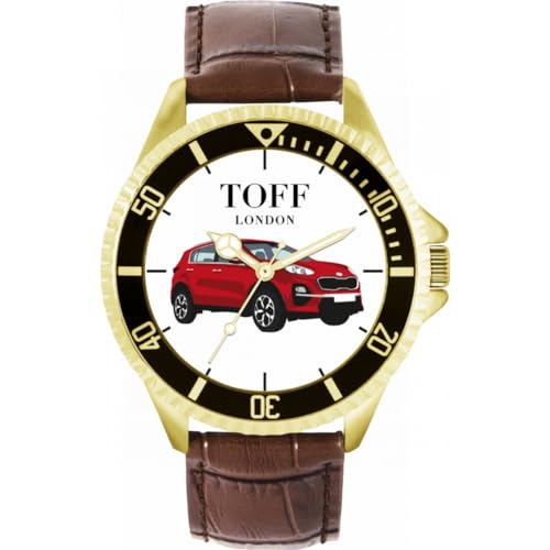 Toff London Rote 4x4 Uhr TLWL-3227 von Toff London