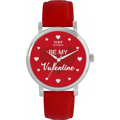 Toff London Rote Be My Valentine Uhr von Toff London