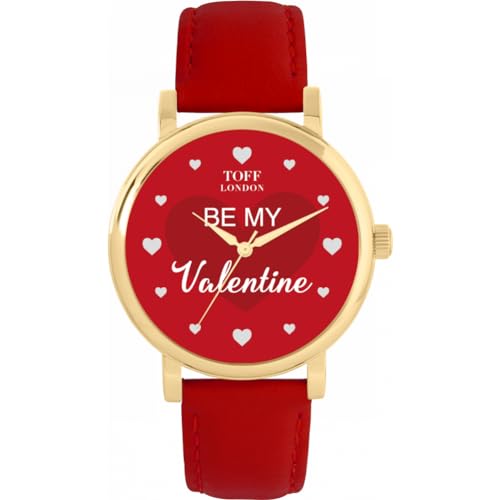 Toff London Rote Be My Valentine Uhr von Toff London