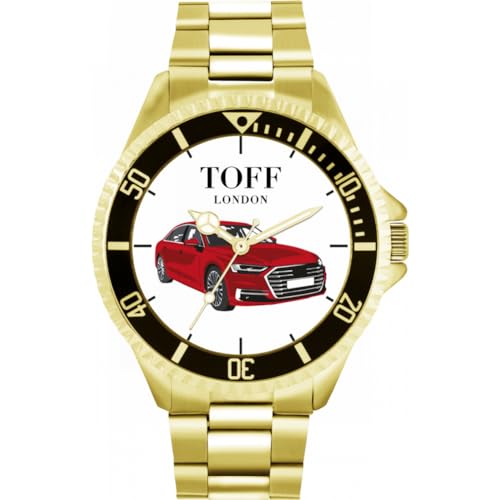 Toff London Rote Executive Limousine Auto Uhr TLWL-3388 von Toff London